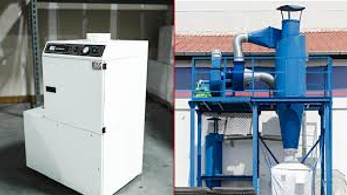What is the difference between a dust collector and a fume extractor?